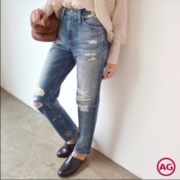 AG THE PHOEBE High Waist Straight Leg Jeans - Picture 4 of 8